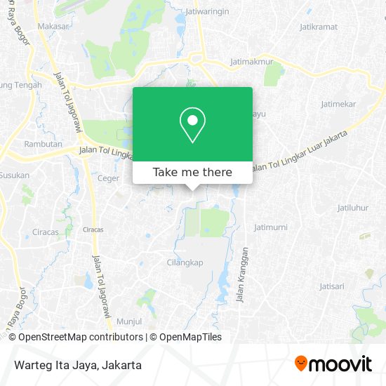 Warteg Ita Jaya map