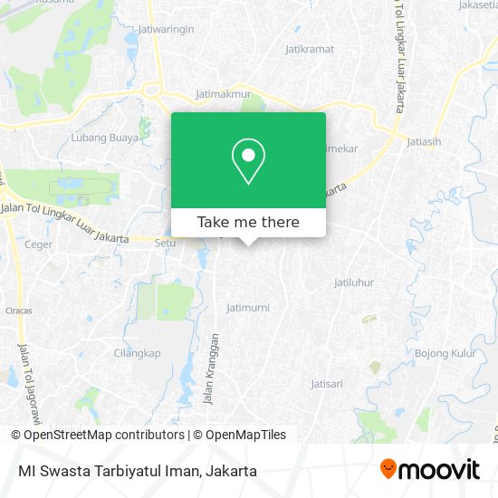 MI Swasta Tarbiyatul Iman map