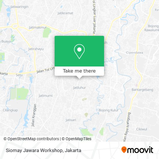 Siomay Jawara Workshop map