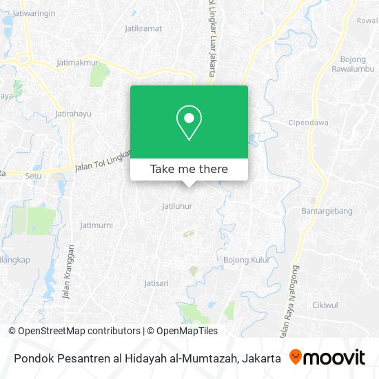 Pondok Pesantren al Hidayah al-Mumtazah map