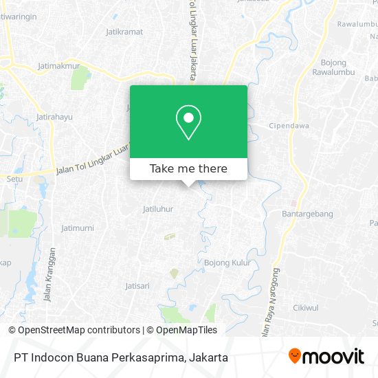 PT Indocon Buana Perkasaprima map