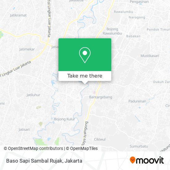 Baso Sapi Sambal Rujak map