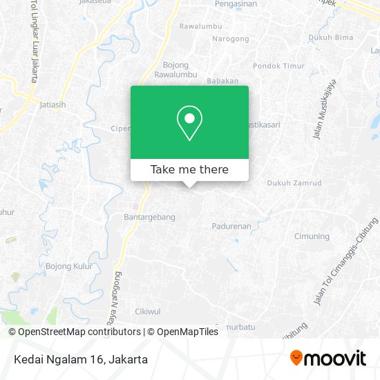 Kedai Ngalam 16 map