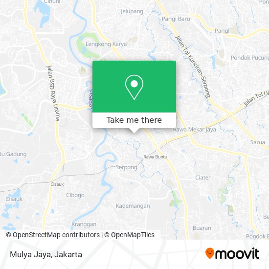 Mulya Jaya map