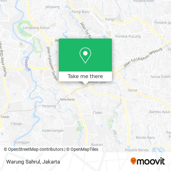 Warung Sahrul map