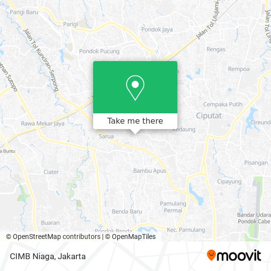 CIMB Niaga map