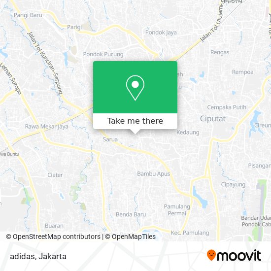 adidas map