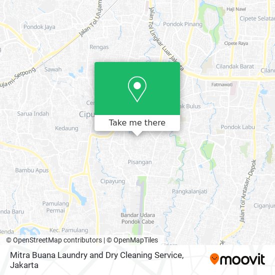 Mitra Buana Laundry and Dry Cleaning Service map