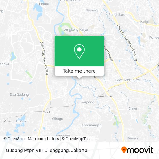 Gudang Ptpn VIII Cilenggang map