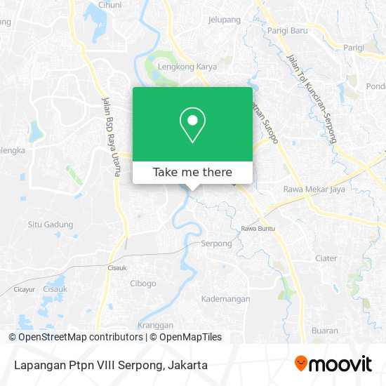 Lapangan Ptpn VIII Serpong map