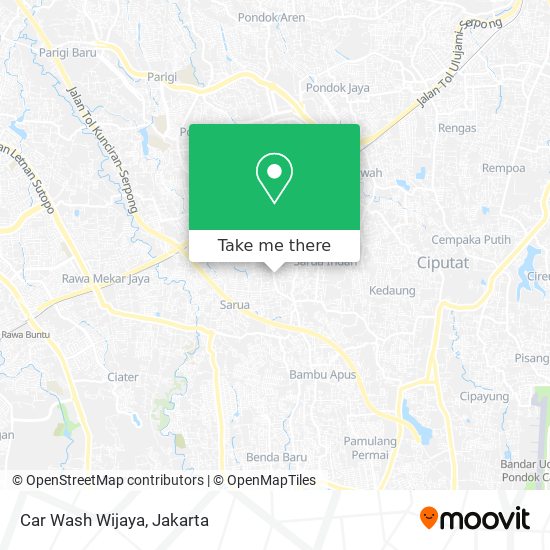 Car Wash Wijaya map