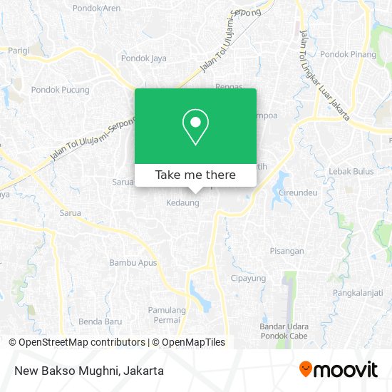 New Bakso Mughni map