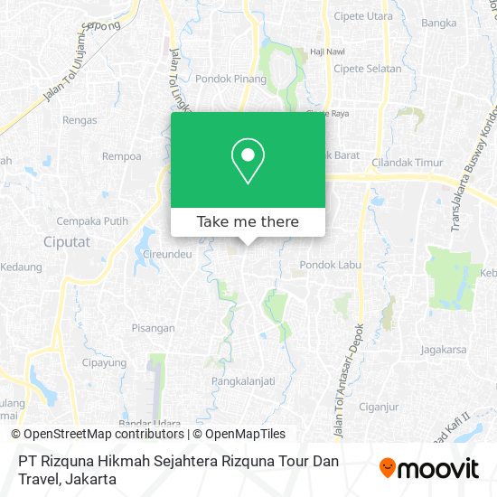 PT Rizquna Hikmah Sejahtera Rizquna Tour Dan Travel map