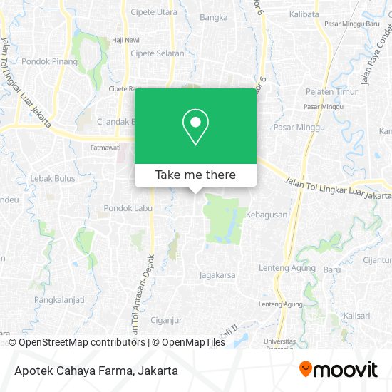 Apotek Cahaya Farma map