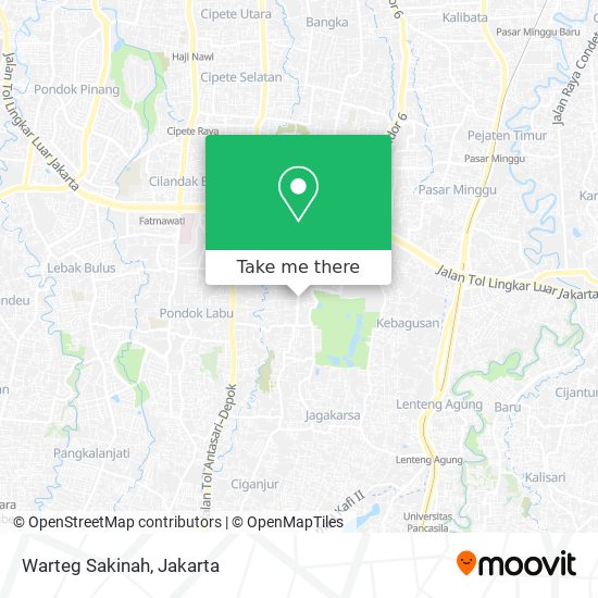 Warteg Sakinah map