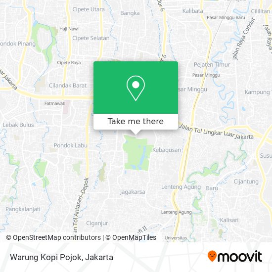 Warung Kopi Pojok map