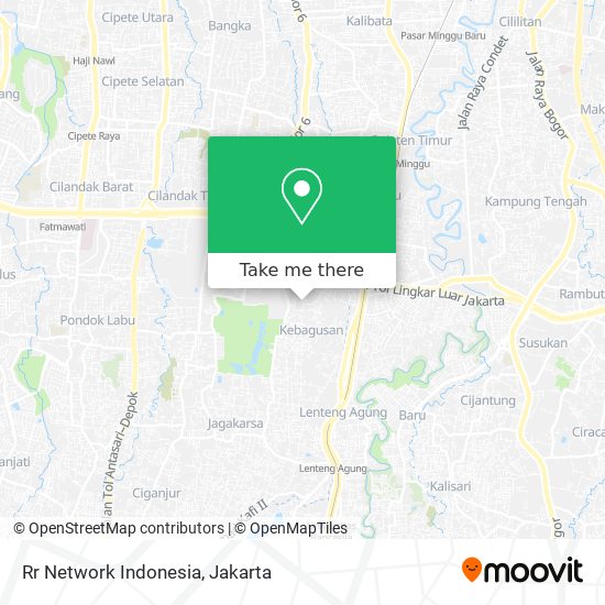 Rr Network Indonesia map