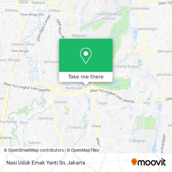 Nasi Uduk Emak Yanti Sn map