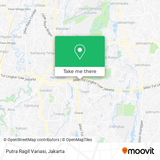 Putra Ragil Variasi map