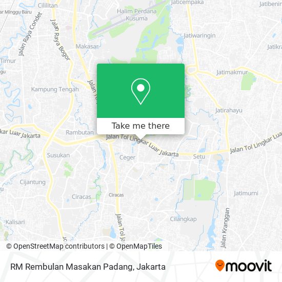 RM Rembulan Masakan Padang map