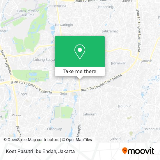 Kost Pasutri Ibu Endah map
