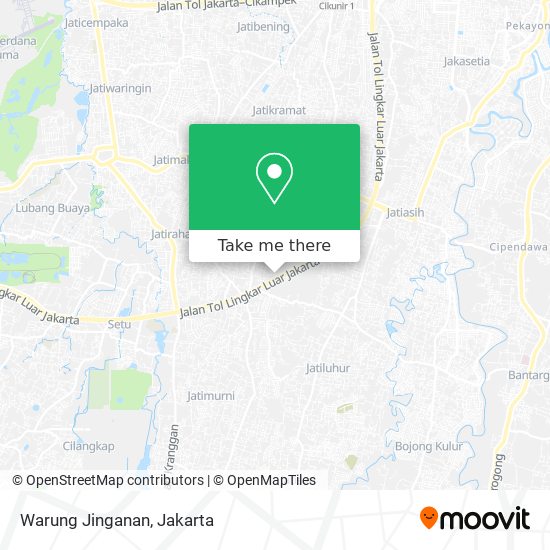 Warung Jinganan map