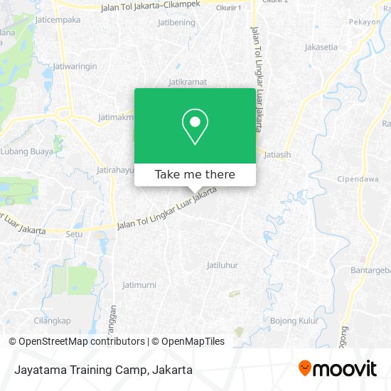Jayatama Training Camp map