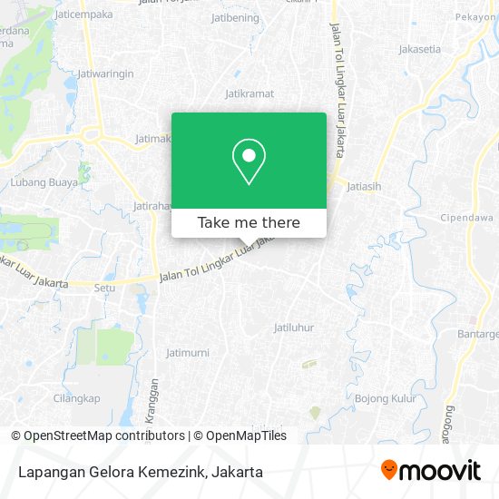 Lapangan Gelora Kemezink map