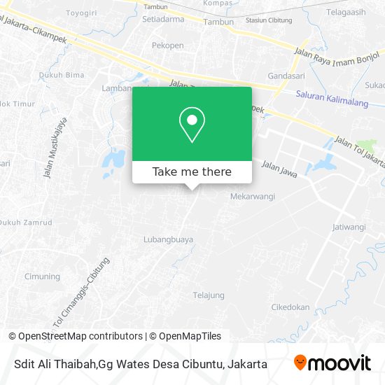 Sdit Ali Thaibah,Gg Wates Desa Cibuntu map