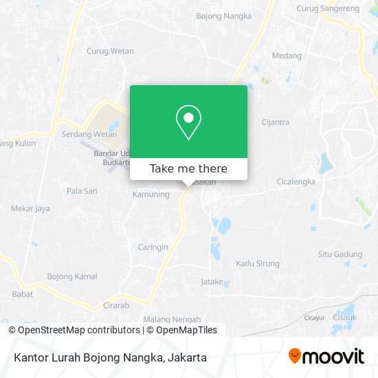 Kantor Lurah Bojong Nangka map