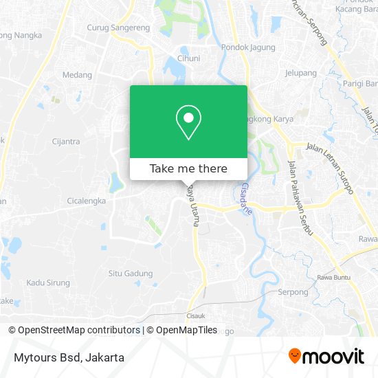 Mytours Bsd map