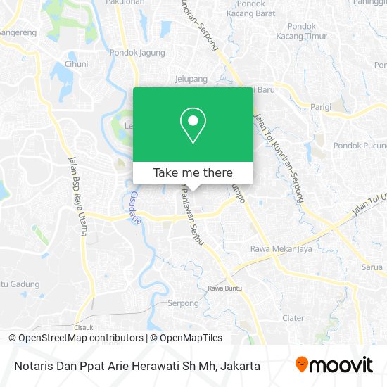 Notaris Dan Ppat Arie Herawati Sh Mh map