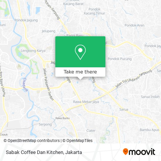 Sabak Coffee Dan Kitchen map
