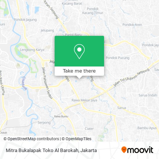 Mitra Bukalapak Toko Al Barokah map