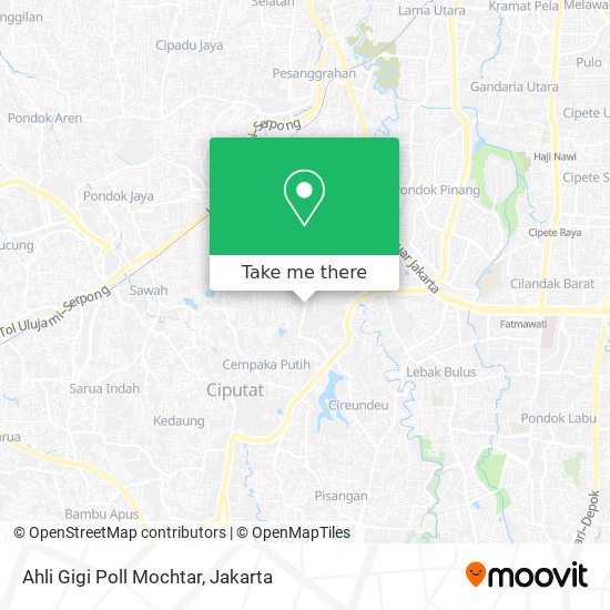 Ahli Gigi Poll Mochtar map