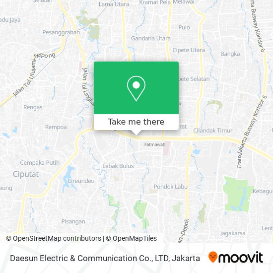 Daesun Electric & Communication Co., LTD map