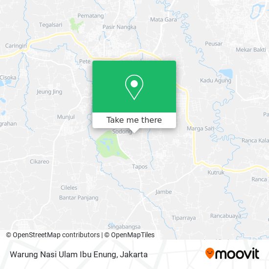 Warung Nasi Ulam Ibu Enung map