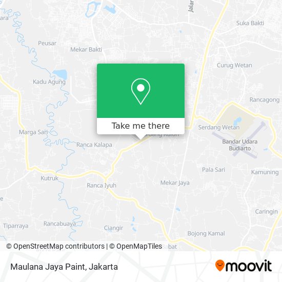 Maulana Jaya Paint map