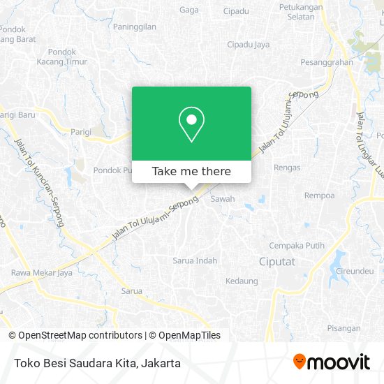 Toko Besi Saudara Kita map