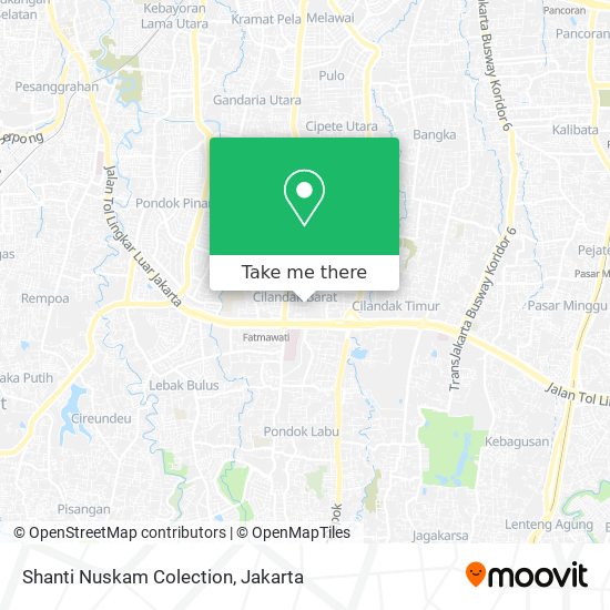 Shanti Nuskam Colection map