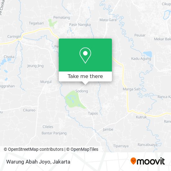 Warung Abah Joyo map