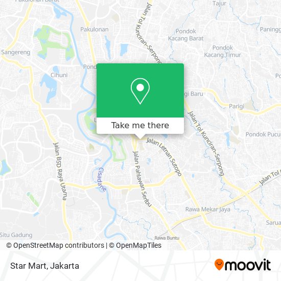 Star Mart map