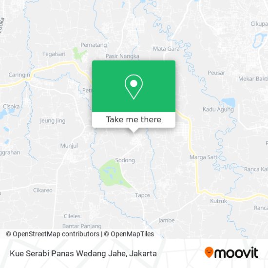 Kue Serabi Panas Wedang Jahe map