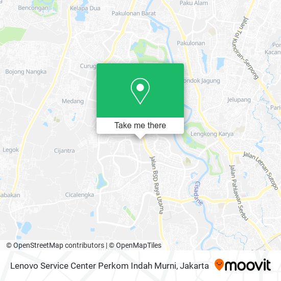 Lenovo Service Center Perkom Indah Murni map