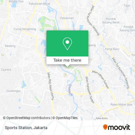Sports Station map