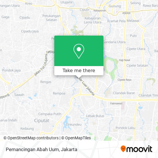 Pemancingan Abah Uum map