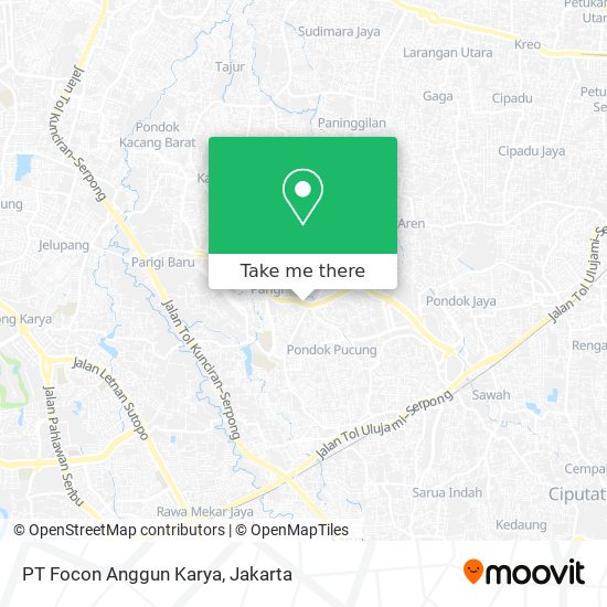 PT Focon Anggun Karya map