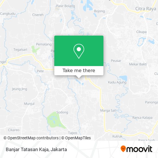 Banjar Tatasan Kaja map