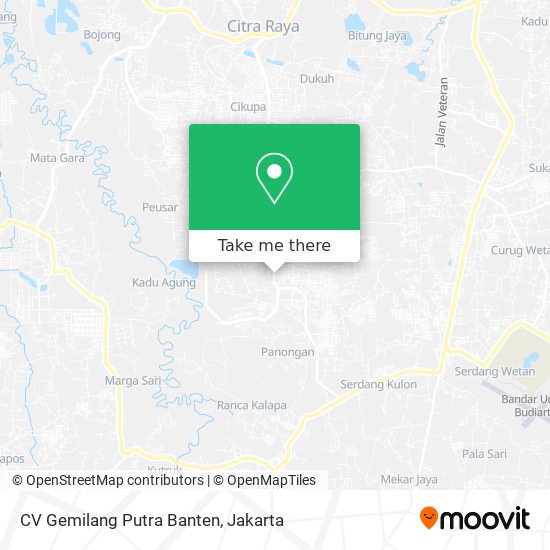 CV Gemilang Putra Banten map