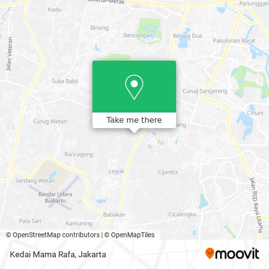 Kedai Mama Rafa map